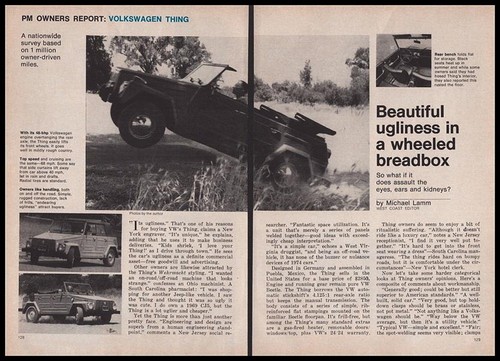 Volkswagen thing 1973 - volkswagen,