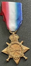 World War I 1914-15 Star Medal