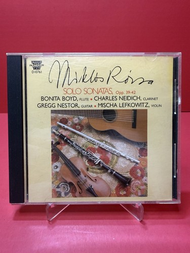 Miklós rózsa solo sonatas - ~,