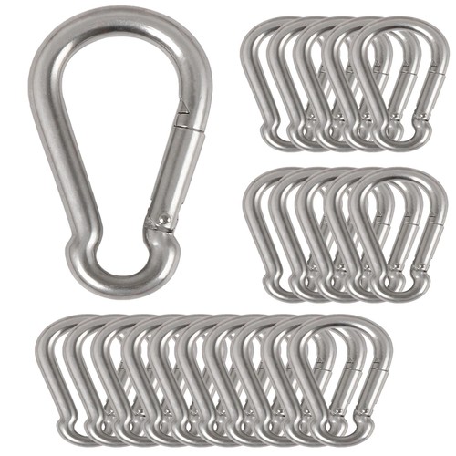 20pcs safety spring snap - 4",