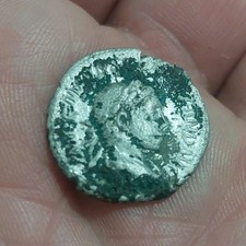 Roman Silver Denarius Coin