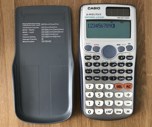 Casio fx991es plus - casio,