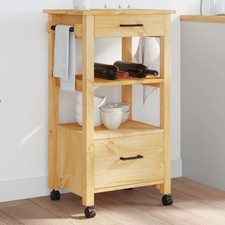 Kitchen Trolley Honey Wax