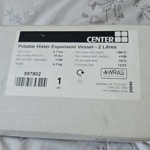 Center potable water expansion - center,