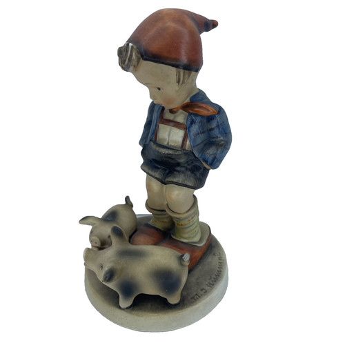 Vintage hummel farm boy with - vintage,
