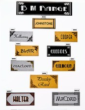House Sign Plaque Personalised