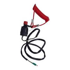 Outboard Motor Kill switch & Safety Lanyard 2.5hp - 25hp Repl 65W-82575-01