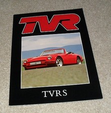 TVR S Brochure 1988 - V8 S