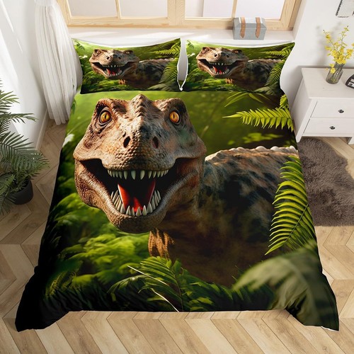 Jurassic dinosaurs quilt - dinosaurs, 01