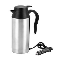 Garsent 750ml 24V Car Electric Kettle, Portable Stainless Steel Travel Car