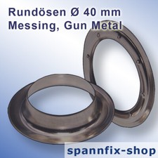 Round Eyelets Ø 40 MM Brass
