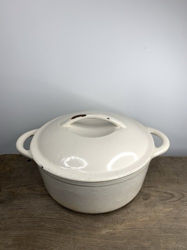 Antique cast iron round - antique,