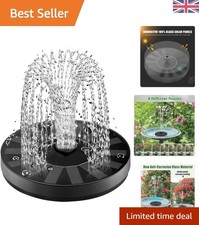 Glass Solar Fountain for Bird