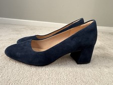 CLARKS CUSHION PLUS NAVY SUEDE