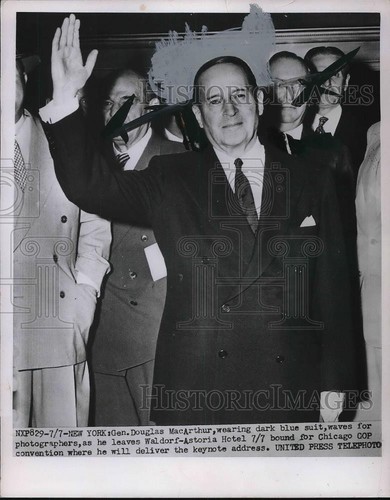 1952 press photo - press, gen.