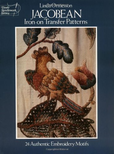 Jacobean iron transfer - jacobean, iron-on