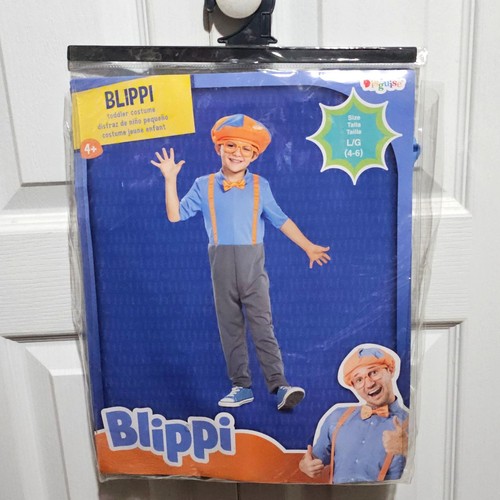 Blippi costume kids orange - blippi,