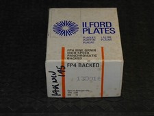 ONE Opened Box of Ilford FP4 Photographic Plates 4x5" 