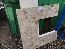 Preused Marbel Back Fireplace Back Panel