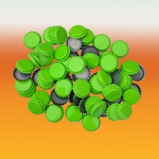 Pack Of 100 Light Green Crown