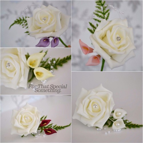Rose flower and calla lily - flower, calla-lily