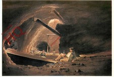 Picture Postcard-:Samuel Thomas Gill, Penney's Stopes, Burra Burra Mines