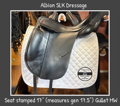 Albion slk dressage saddle - albion,
