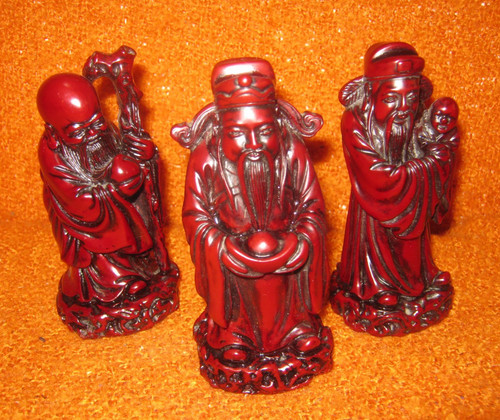 Vintage chinese red - vintage, resin