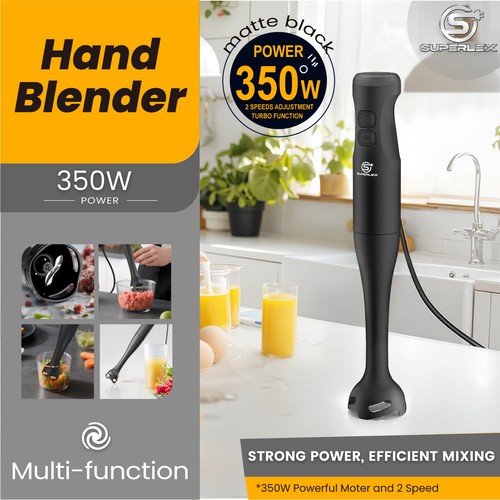 Superlex 350w hand blender - 350w,