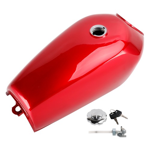 Red cafe racer gas - red,