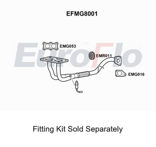 Pipe front exhaust - pipe, system