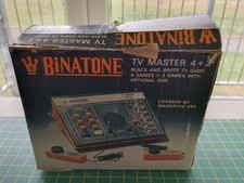 Binatone TV Master 4 Plus 2 Gaming Console Black White