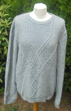 LADIES SIZE 18 LIPSY CREW NECK LONG SLEEVE GREY JUMPER/PULLOVER