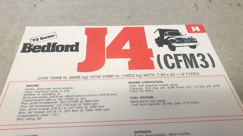 1973 bedford truck gmh - ,