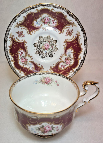 Vintage paragon teacup - teacup, saucer
