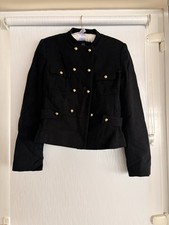 H&M Black Military Style