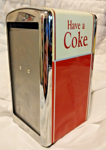 Coca cola metal napkin - cola,