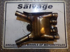 YAMAHA XJR 1300 1999 2000 2001 2002 2003 2004:STAINLESS STEEL COLLECTER BOX