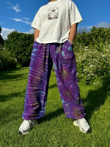 Hippie unisex tie - hippie, dyed