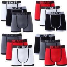 3 Pk BEAST  Novelty Boxer