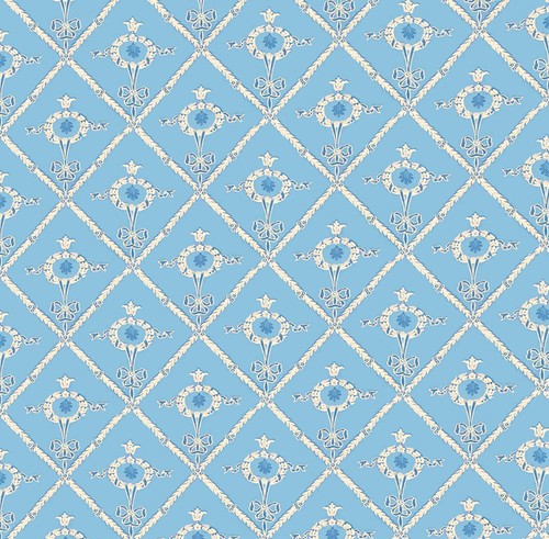 Dolls house wallpaper 12th - dolls, 1/12th