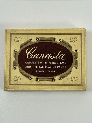 Vintage canasta card game - canasta,