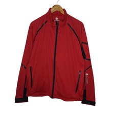 Sunice Flexi Vent Tornado Mens Large Jacket Red Softshell Hiking Coat 