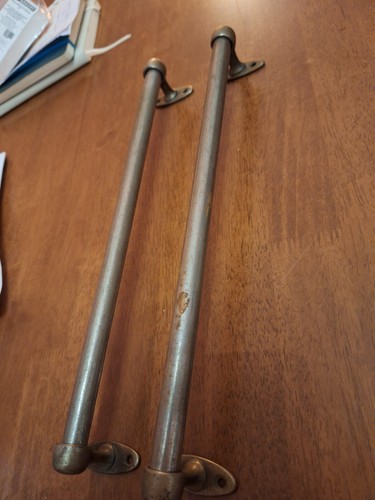 Pair vintage steel - of,