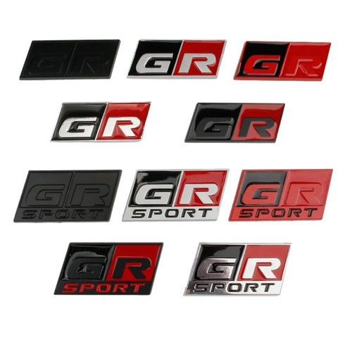 Toyota badge emblem gazoo - gr,