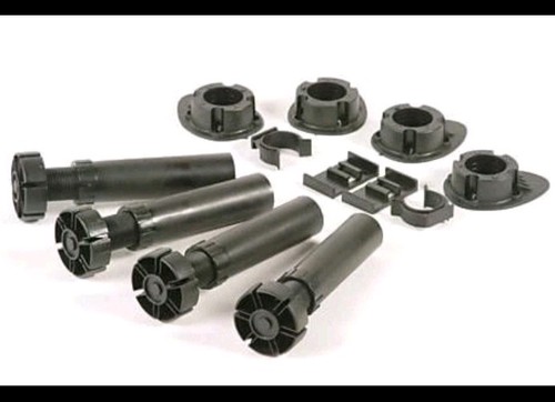 Kitchen cabinet legs plinth - 4x,