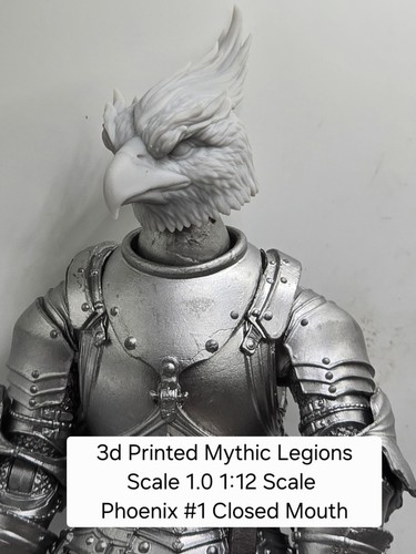 Printed phoenix bird - printed,
