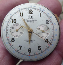 VINTAGE ITA  GENTS CHRONOGRAPH WRIST WATCH MOVEMENT