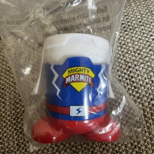Marmite rare superhero egg cup - marmite,