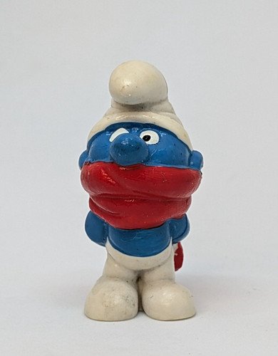 Vintage shiver smurf - smurf, 20004
